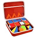 Adjustable Speed Cube Storage Case for GAN for Rubik's Puzzle Cubes