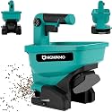 Uniqwamo Grass Seed Spreader Compatible for 18v Li-ion Battery, Handheld Power Spreader, Available Year-Round, Seed Spreaders for Lawns, Rock Salt (Battery not Included)
