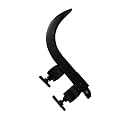 Grass Sickle Cutter Head | Coconut Plucker – Razor-Sharp & Durable for Effortless Cutting den Sickle Tool with Adjustable Handle Clamps, Black Metal Blade (Blade Only)