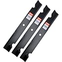 Grasscool 60 inch Maverick Zero Turn Mower Blades Compatible with Bad Boy ZT Elite Exmark Lazer Z Toro 60" Lawnmower Replace for 038-2007-00 038-6050-00 038-6060-00 (Circle Hole)