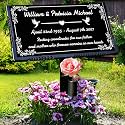 Grave Markers for Cemetery for Humans,Personalized Headstones for Graves,Memorial Plaques for Indoor & Outdoor,Garden Memorial Stone for Loved Ones