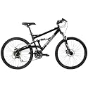Gravity FSX 1.0 Dual Full Suspension Mountain Bike with Disc Brakes Aluminum Frame