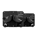 Gravity Grabber, The OG - Ski & Snowboard Wall Mount, Indoor Garage & Home Storage Organizer, Damage-Free Grip, Holds Skis/Boards/Poles/More, Space-Saving Premium Gear Rack, (Carbon 2-Pack)