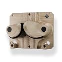 Gravity Grabber - Ultimate Wall Storage Rack for Skis and Snowboards | Damage-Free Storage | Fits Any Ski or Snowboard | (Light Wood, 1)