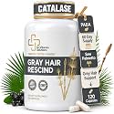 Gray Hair Rescind with Catalase, Anti Gray Hair Supplement for Men & Women