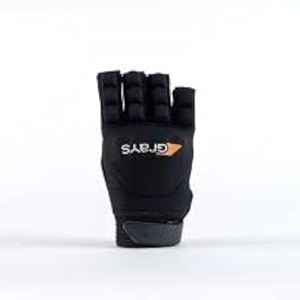 grays black right small outdoor field hockey gloves  anatomic pro field fingerless
