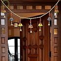 Great Art Torans for Entrance Door Home Decoration, Mandir Decor, with Hanging Door Decoration Items Wedding,Handicraft and Office Decor Latest Bandarwal Festive Diwali(Length 36 inch)-Style-4