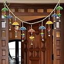 Great Art Torans for Entrance Door Home Decoration, Mandir Decor, with Hanging Door Decoration Items Wedding,Handicraft and Office Decor Latest Bandarwal Festive Diwali(Length 36 inch)-Style-1