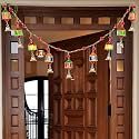 Great Art Torans for Entrance Door Home Decoration, Mandir Decor, with Hanging Door Decoration Items Wedding,Handicraft and Office Decor Latest Bandarwal Festive Diwali(Length 36 inch)-Style-5