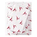 Great Bay Home Christmas Flannel Sheet Set