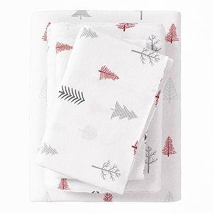 Great Bay Home Flannel Sheet Set Twin