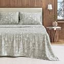 Great Bay Home Flannel Sheet Set Twin