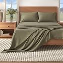 Great Bay Home Flannel Sheet Set Twin