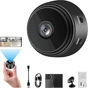 ibs great choice high hd focus spy magnet camera mini spy wifi magnetic live stream night vision ip wireless 1080p audio video hidden nanny camera for home offices security magnett camera