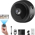IBS GREAT CHOICE High HD Focus Spy Magnet Camera Mini Spy WiFi Magnetic Live Stream Night Vision IP Wireless 1080P Audio Video Hidden Nanny Camera for Home Offices Security (MAGNETT Camera)