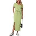 GRECERELLE 2026 Womens Summer Wrinkle-Free 2 Piece Skirt Sets with Pockets