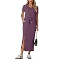 GRECERELLE 2026 Womens Summer Wrinkle-Free 2 Piece Skirt Sets with Pockets