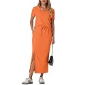 GRECERELLE 2026 Womens Summer Wrinkle-Free 2 Piece Skirt Sets with Pockets