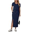 GRECERELLE 2026 Womens Summer Wrinkle-Free 2 Piece Skirt Sets with Pockets