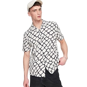 GRECIILOOKS Casual Shirts for Menl Shirt for