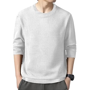 GRECIILOOKS Full Sleeve T Shirt for Men