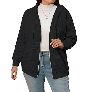 GRECIILOOKS Hoodies for Women Stylish Cotton
