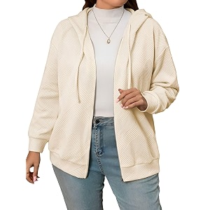 GRECIILOOKS Hoodies for Women Stylish Cotton
