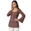GRECIILOOKS Latest Short Kurti for Women 