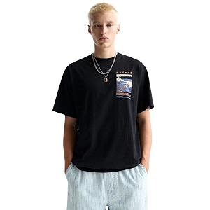 GRECIILOOKS Mens Cotton Blend Oversized Fit T-Shirt