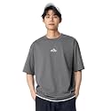 GRECIILOOKS Men39s Cotton Blend Oversized Fit T-Shirt