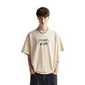 GRECIILOOKS Men39s Cotton Blend Oversized Fit T-Shirt