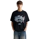 GRECIILOOKS Men39s Cotton Blend Oversized Fit T-Shirt