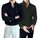 GRECIILOOKS Men39s Shirt Formal Button Down