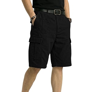 GRECIILOOKS MenS Cotton Cargo Shorts Lightweight Half