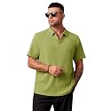 GRECIILOOKS Polo T-Shirt for Men Cotton