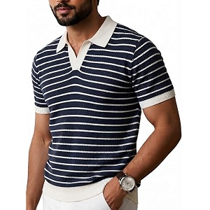 GRECIILOOKS Polo T Shirt for Men