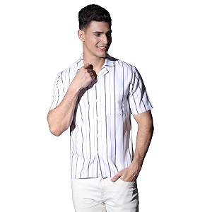 GRECIILOOKS Shirt for Men Casual Stylish