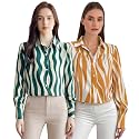 GRECIILOOKS Shirt for Women Stylish Long