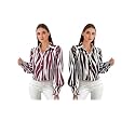 GRECIILOOKS Shirt for Women Stylish Long