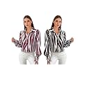 GRECIILOOKS Shirt for Women Stylish Long