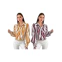 GRECIILOOKS Shirt for Women Stylish Long
