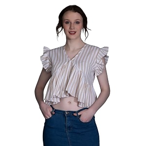 GRECIILOOKS Tops for Women - Cotton Lining