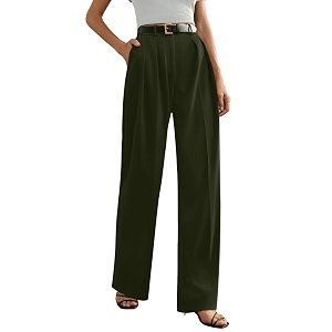 GRECIILOOKS Trousers for Woman Womens High