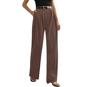 GRECIILOOKS Trousers for Woman Womens High