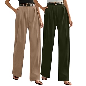 GRECIILOOKS Trousers for Woman Womens High