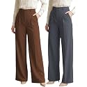GRECIILOOKS Trousers for Woman Womens High
