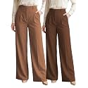 GRECIILOOKS Trousers for Woman Womens High