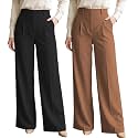 GRECIILOOKS Trousers for Woman Womens High