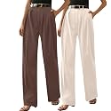GRECIILOOKS Trousers for Woman Womens High