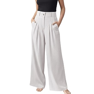 GRECIILOOKS Trousers for Women High Waist